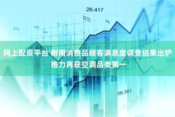 网上配资平台 耐用消费品顾客满意度调查结果出炉 格力再获空调品类第一