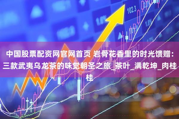 中国股票配资网官网首页 岩骨花香里的时光馈赠：三款武夷乌龙茶的味觉朝圣之旅_茶叶_满乾坤_肉桂